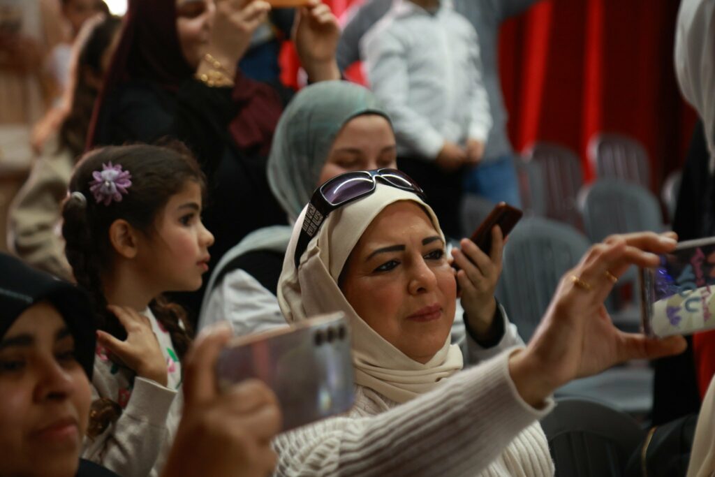 Parents at Stars College event